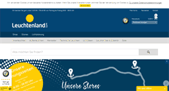 Desktop Screenshot of leuchtenland.com